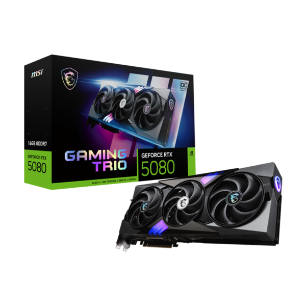 GeForce RTX 5080 16G GAMING TRIO OC