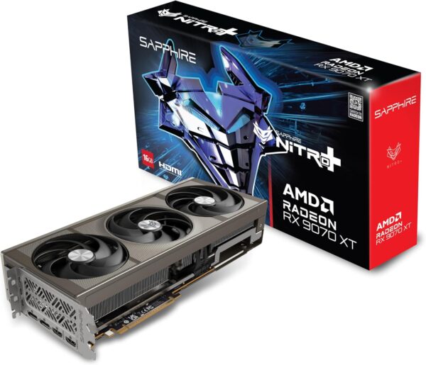 AMD Radeon™ RX 9070 XT Gaming OC - Sapphire Nitro+